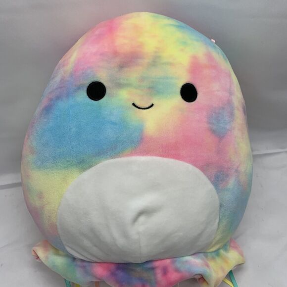 Squishmallows Janet Rainbow Jellyfish Plush 11" w/ Tentacles - Picture 2 of 10